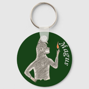 Magus (with name) key ring