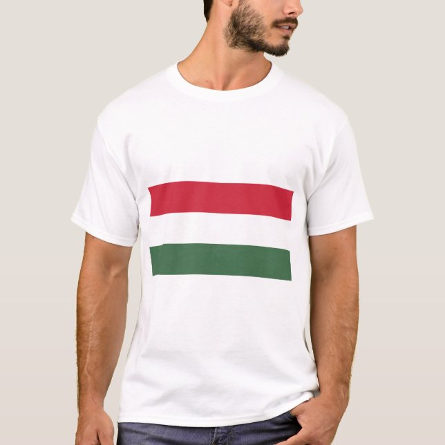 Magyarország - Hungary Flag T-Shirt (Front)