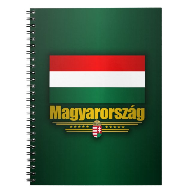 Magyarorszag (Hungary) Spiral Notebook (Front)