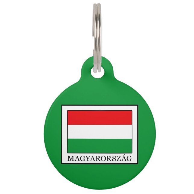 Magyarorszag Pet Tag (Front)