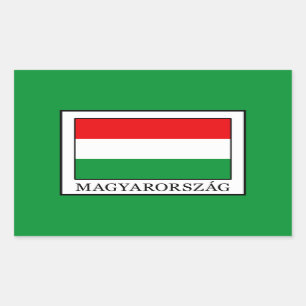 Magyarorszag Rectangular Sticker