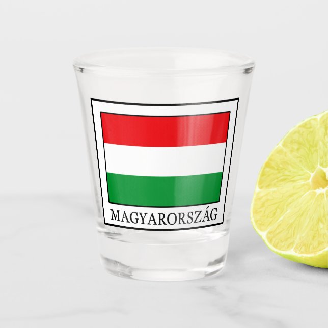 Magyarország Shot Glass (Front)