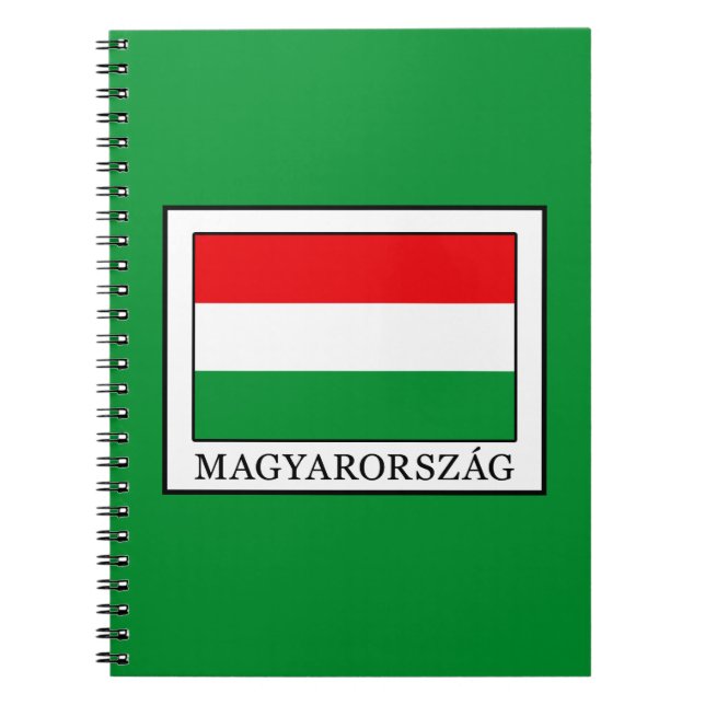 Magyarorszag Spiral Notebook (Front)