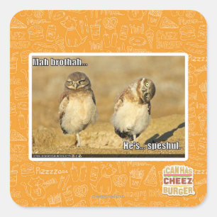 Mah brothah square sticker