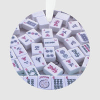 Mah Jong Christmas Ornament