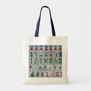 Mah-Jong on tiles (set no. 6) Tote Bag