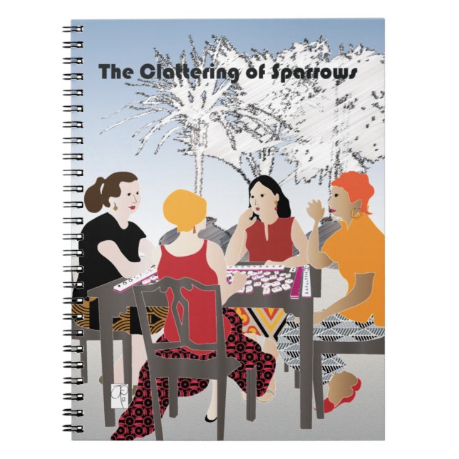 Mah Jongg Alfresco Notebook (Front)