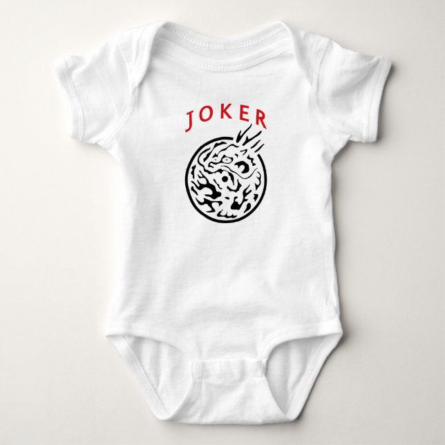 Mah Jongg Baby Bodysuit (Front)