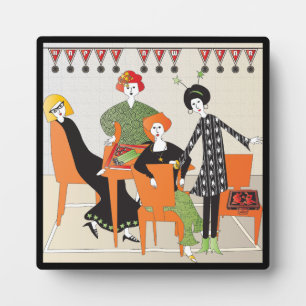 Mah Jongg Banner New Year Plaque