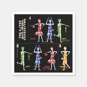 Mah Jongg Charleston Napkins