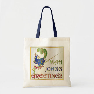 Mah Jongg Christmas One Bam Tote Bag