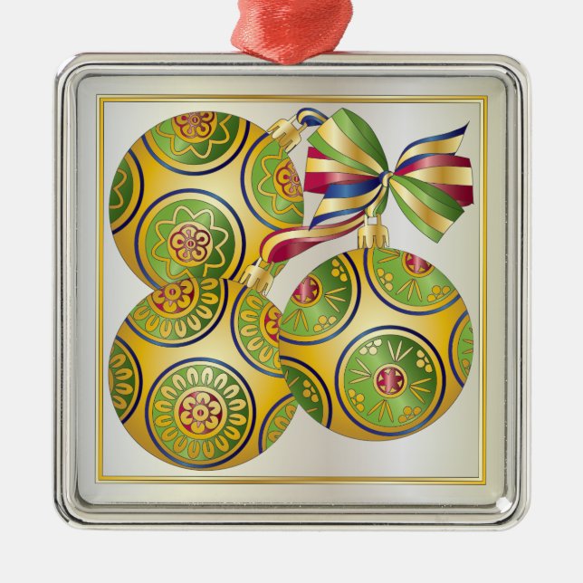 Mah Jongg Christmas Ornaments Ornament (Front)