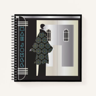 Mah Jongg Deco Notebook