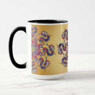 Mah Jongg Dragon Year Mug