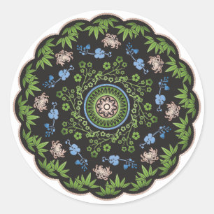 Mah Jongg Flowers/One Dot Stickers