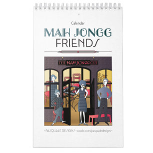 Mah Jongg Friends Calendar