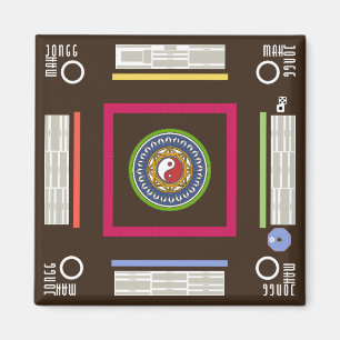 Mah Jongg Game Magnet