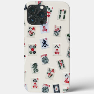 Mah Jongg game tiles ( symbols) design  iPhone 13 Pro Max Case