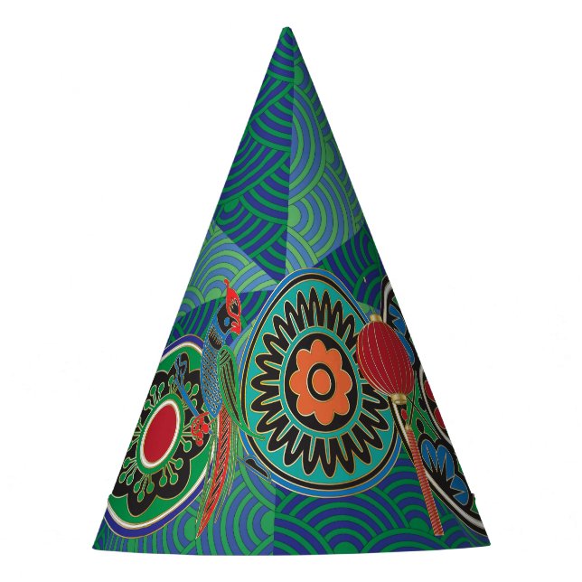 Mah Jongg Holiday Party Hat (Front)