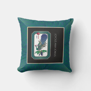 Mah Jongg Holiday Pillow