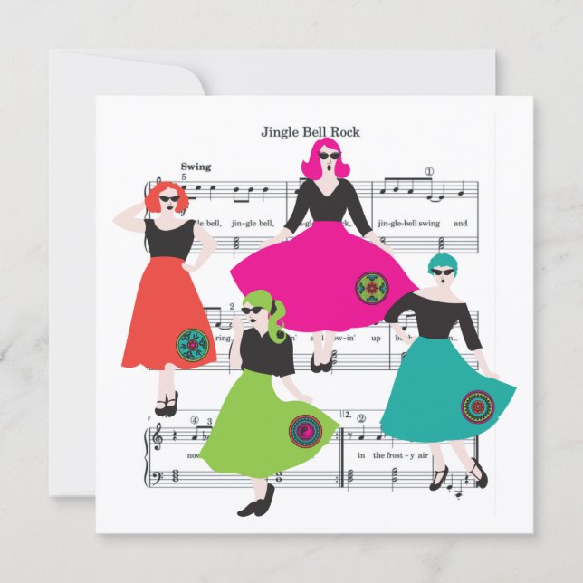 Mah Jongg Jingle Flat Card (Front)