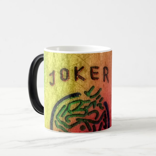 Mah Jongg Joker Morphing Mug (Front Left)