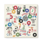 Mah Jongg Jokers and Coins Magnet