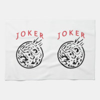 Mah Jongg Jokers Kitchen Towel