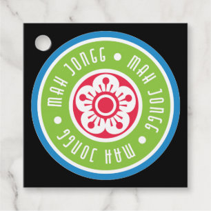 Mah Jongg Logo Tag