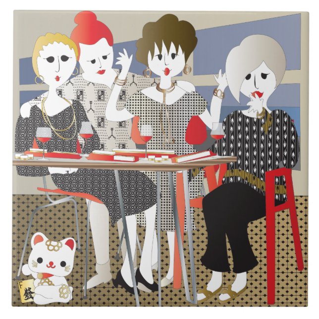 Mah Jongg MAHJ! Tile (Front)