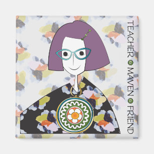 Mah Jongg Maven Magnet