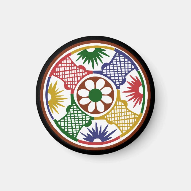 Mah Jongg One Circle Magnet (Front)