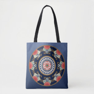 Mah Jongg Patterns Tote Bag