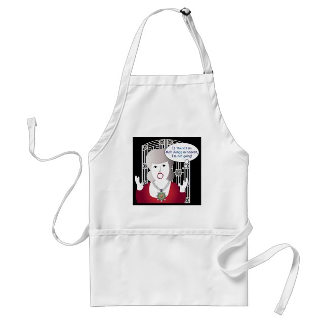 Mah Jongg Sayings Heaven Standard Apron (Front)