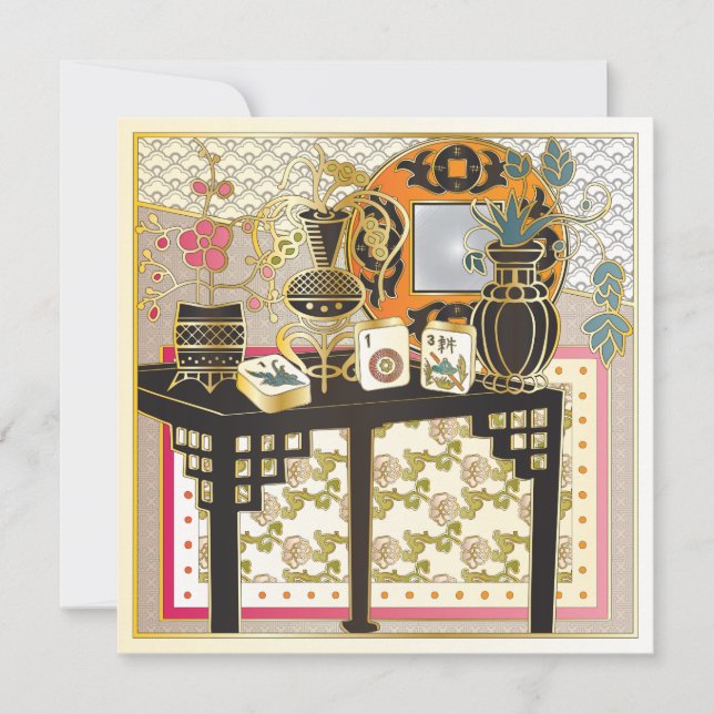 Mah Jongg Table (Front)