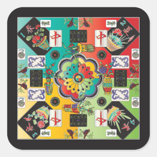 Mah Jongg Tiles Stickers