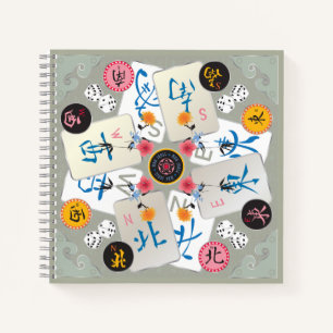 Mah Jongg Winds Notebook