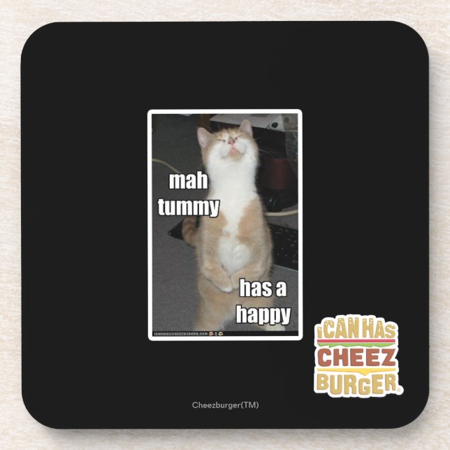 Mah tummy has a happy coaster (Front)