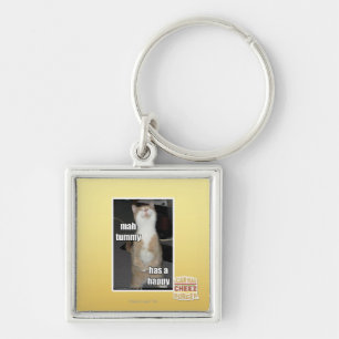 Mah tummy has a happy key ring