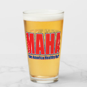 MAHA, Make America Healthy Again Glass