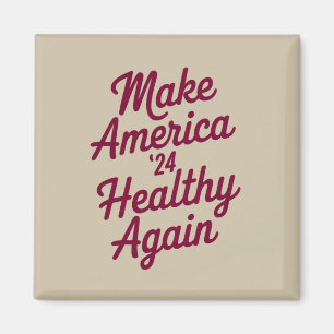 MAHA Make America Healthy Again Patriotic Magnet