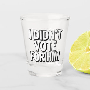 MAHA Make America Healthy Again Patriotic Shot Glass