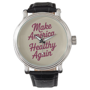 MAHA Make America Healthy Again Patriotic Watch