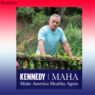 MAHA Make America Healthy Again RFK jr Garden 🇺🇸 Acrylic Sign