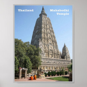 Mahabodhi Temple - Thailand - Poster