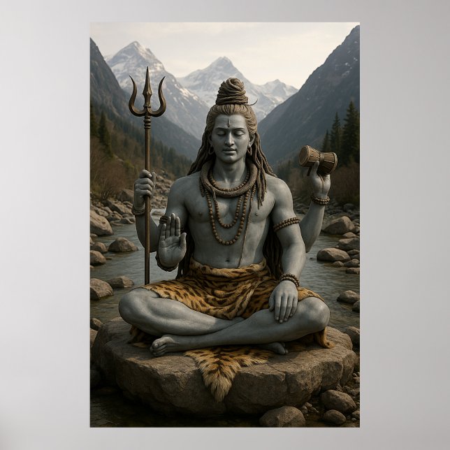 Mahadev The Supreme Destroyer and Protector Poster (Front)