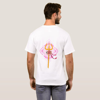 Mahadev Trishul Damaru Spiritual Art T-Shirt