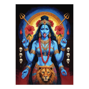 Mahakali Photo Print