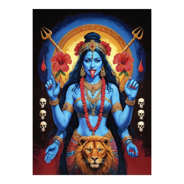 Mahakali Photo Print (Front)