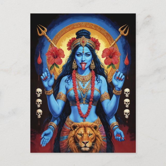 Mahakali Postcard (Front)